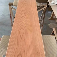 Planche en bois massif de cerisier séché au four, planche en bois de cerisier pour meubles sur mesure et travail du bois