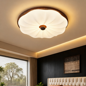 Plafonnier LED en forme de <span class=keywords><strong>nuage</strong></span>, style crème français, avec base en fer et couvercle en acrylique, montage encastré, luminaires modernes pour chambre à coucher, éclairage chaleureux - Product Image 5
