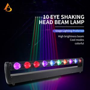 Luz LED de cabeza móvil tipo Beam de 10x40W, con 10 ojos de luz, para fiestas, escenarios, láser y DJ - Product Image 5