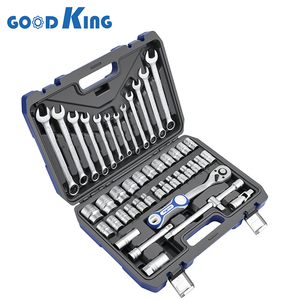 GOODKING Set d'outils manuels pour la réparation automobile 44 Pcs Set d'outils de réparation automobile Jeu de clés à cliquet pour véhicule professionnel <span class=keywords><strong>14401</strong></span> - Product Image 2