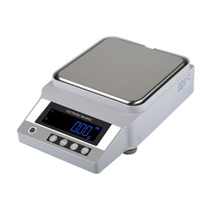 Veidt Digital Electronic Analytical Scale for Laboratories <b>Top</b> <b>Loading</b> Balance 0.01g Accuracy Square Tray for School - Product Image 1