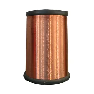 Cable magnético de cobre súper esmaltado de 0,8mm para cable de bobinado de motor, 43awg, mm