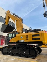 Excavatrice sur chenilles SY980H, garantie 1 an, moteur haute efficacité, boîte de vitesses PLC, pompe hydraulique, roulement, MARQUE DE PREMIÈRE QUALITÉ, puissance 425KW