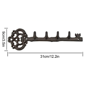 Prezzo all'ingrosso Appendiabiti <span class=keywords><strong>Da</strong></span> Parete Ghisa Rustico Chiave Appendiabiti <span class=keywords><strong>Da</strong></span> Parete A Forma di Chiave di Stile Dell'annata Gancio Per Appendere I Vestiti Tasti Borse cappelli - Product Image 2
