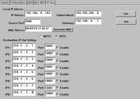 1866 h 264 mpeg-4 HD iptv encoder(8 HDM yo sólo IP(TS UDP-gigabit)