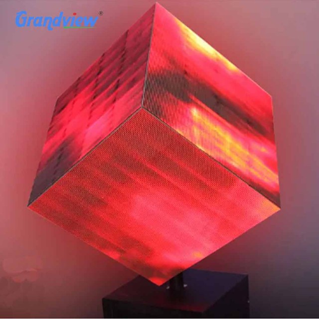 P2.5 P3 P4 P5 P6 P7.62 P10 Led Wall Panel Cube Design Flexible Led Screen Indoor Outdoor Led Advertising Display