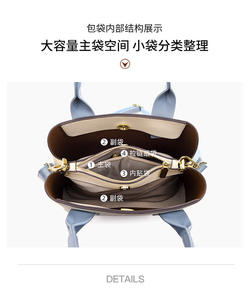 Diseño de lujo personalizado al por mayor Pu cuero bolsas de mano de moda Color sólido bolsos bandolera para mujer - Product Image 4