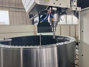 फैक्ट्री ओम कस्टम उच्च परिशुद्धता भारी शुल्क बड़े व्यास गियर व्हील रिंग गियर - Product Image 5