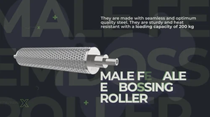 Rouleau de gaufrage en feuille d'aluminium de nouvelle technologie de forme ronde durable pour des usages industriels avec service de traitement de coupe - Product Image 3