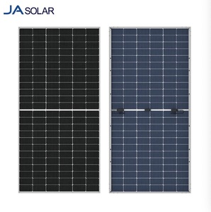 แผงโซลาร์เซลล์พลังงานแสงอาทิตย์670W 144เซลล์โมโน16BB ชนิด N-Type Topcon bifacial กระจกคู่615W 630W 650W ja JAM72D42 LB 61 - Product Image 2