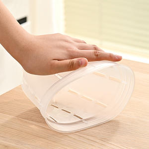 <span class=keywords><strong>Pot</strong></span> de fleurs <span class=keywords><strong>transparent</strong></span> P408 <span class=keywords><strong>pour</strong></span> orchidées Phalaenopsis (grande, moyenne, petite) avec contrôle de la racine, drainage visible et respirant - Product Image 4