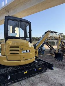 Miniexcavadora Usada Original de Japón, Caterpillar 303.5E 303.5ECR 305.5E 306E con Orugas de Goma, Excavadora Usada Caterpillar de 3.5 Toneladas - Product Image 3