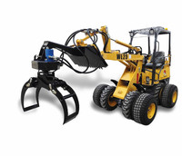 Chargeuse frontale/mini-chargeuse/pelleuse de 0,8 tonne, directement de l'usine chinoise, certifiée CE EPA, dotée de composants essentiels du moteur
