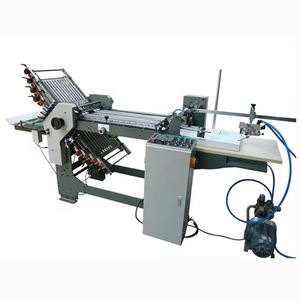 Machine à plier le papier automatique haute vitesse ST476 pour adhésifs thermofusibles, avec insert pour accessoires et manuel de performance optimale - Product Image 6