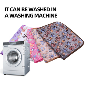 ผ้าห่มสำหรับสัตว์เลี้ยงผ้าสักหลาดอบอุ่นนุ่มสำหรับแมวสุนัข - Product Image 4