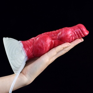 NNSX Wolf <b>Dildo</b> Knot Sex Animal Penis with Suction Cup for Women Animal Spiral Pattern Flexible Silicone Masturbator Sex Shop - Product Image 5