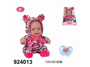Poupée en PVC de haute qualité pour bébé, jouet mignon pour nouveau-né, 8 pouces, poupées saines à vendre, jouets pour filles - Product Image 4