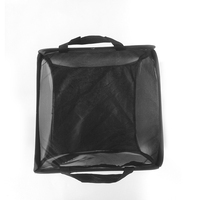 Cage d'élevage portable transparente noire pour oiseaux, volière, cage d'élevage d'insectes