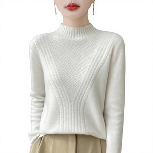 Pulls en tricot doux en gros, pulls chauds d'hiver pour hommes et femmes, fabricant de vêtements en tricot sur mesure - Product Image 1