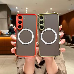 Funda Magnética Anti-Caídas para Teléfono con Acabado Mate, Compatible con <span class=keywords><strong>Samsung</strong></span> Serie S/A/NOTE/M - Product Image 4