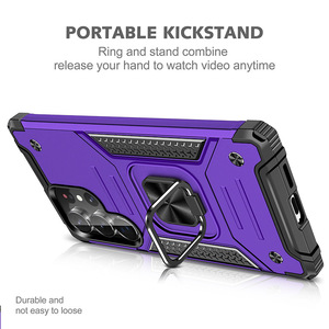 Đối với Samsung <span class=keywords><strong>Galaxy</strong></span> S25 cạnh S24 siêu S23 FE S22 cộng với S21 nặng nhiệm vụ gồ ghề mạnh mẽ từ trường hợp điện thoại gồ ghề với chân đế - Product Image 4