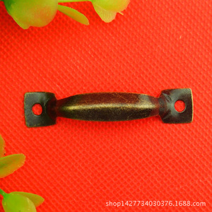 Poignée de meuble en alliage antique 51 mm, forme barre, tirette de tiroir, style traditionnel, en fer moulé sous pression durable - Product Image 5