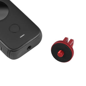 GoPro Hero 13 12 11 10 9 8 7, DJI OSMO Action 6 5 Pro 4, Insta360 X6 X5 X4 X3 Ace Pro 2 için Alüminyum 1/4 inç Tripod Montaj Adaptörü - Product Image 5