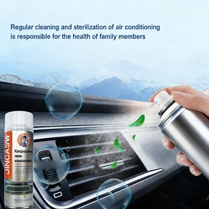 Potente detergente <span class=keywords><strong>per</strong></span> la pulizia profonda delle serpentine dell'aria condizionata, agente antibatterico, <span class=keywords><strong>deodorante</strong></span> e anticalcare <span class=keywords><strong>per</strong></span> auto e camper. - Product Image 6