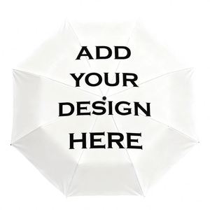 1 Parapluie Pliant Blanc Personnalisable Sans MOQ – Créez Votre Propre Photo – Cadeau – Commande Unique – Paraguas Personalizado - Product Image 4