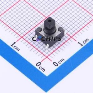 TS-1095TS-B3C2-D2 Tactile Switch SMD-4P,6x6mm Switch Single Pole Single Throw Rectangle Button 2.5N Vertical Mount - Product Image 1