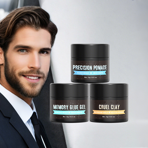 Set da Viaggio Tre Pezzi per Capelli da Uomo: Cera Modellante, Pomata di Precisione e Gel Fissante Effetto Argilla – Lunga Durata e Lisciante - Product Image 5