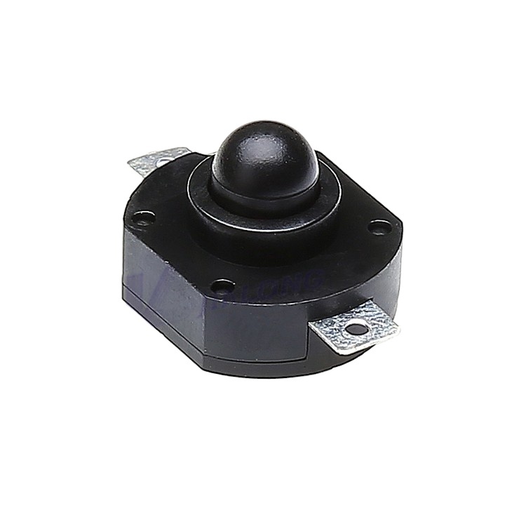 Self locking Momentary 2 Pin Silver