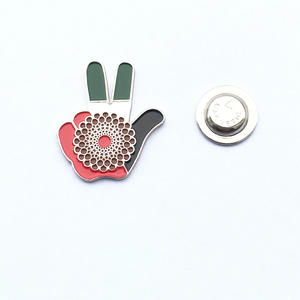 EMIRATI ARABI UNITI il segno della vittoria di tre dita logo pin badge con il magnete All'ingrosso di prezzi di Fabbrica - Product Image 2