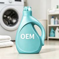 Détergent liquide pour le linge à la senteur de jasmin, antibactérien, portable, formule douce, marque privée