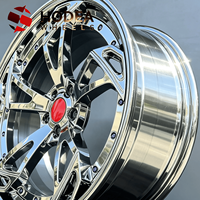 Jantes forgées chromées à deux pièces de 17, 18, 19, 20, 22 et 24 pouces pour Audi RS7, BMW M5, RAM 1500, Porsche Taycan, Tesla Model S