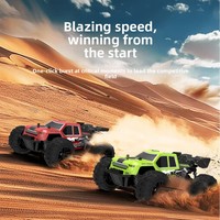 Voiture télécommandée grande taille haute vitesse 4x4 tout-terrain, véhicule de course et de drift à grandes roues, camion électrique RC jouet