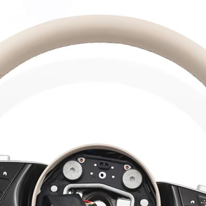 พวงมาลัย lenkrad สีขาวสำหรับ Mercedes <span class=keywords><strong>Benz</strong></span> C238 E211 E250 W177 W203 E350 W221 - Product Image 5