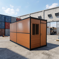 Maison conteneur pliable à montage rapide, fabrication OEM/ODM, pour logement temporaire sur chantier