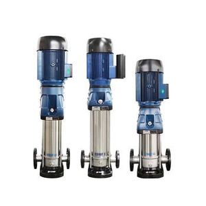 Promotion Pompe centrifuge verticale multi-étages en acier inoxydable 304, filtre de surpression d'eau pour conduite, débit 2000 LPH, hauteur de refoulement 15 m, CE - Product Image 3