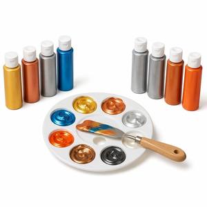 <span class=keywords><strong>Peinture</strong></span> <span class=keywords><strong>acrylique</strong></span> fluide non toxique prête à verser 60 ml, mini <span class=keywords><strong>peinture</strong></span> à couler haute brillance pour toile, bois, bricolage pour enfants et débutants en art - Product Image 3