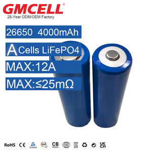 LiFePO4 4000mAh 26650 Battery 3.2V For Solar <b>Energy</b> <b>Storage</b> <b>Systems</b> - Product Image 1