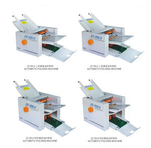 Plieuse de papier automatique commerciale Sanying ZE 9B/4, instructions de pliage automatique du papier, machine à pliage multiple - Product Image 4