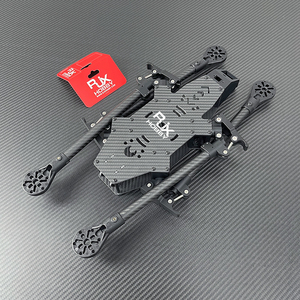 Châssis de drone multirotor pliable en fibre de carbone RJX <span class=keywords><strong>6</strong></span> axes, longue portée, FPV, pièces de drone RC - Product Image 3
