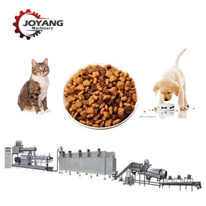 Machine automatique de fabrication d'aliments pour chiens et chats, entièrement automatique, <span class=keywords><strong>croquettes</strong></span>, acier inoxydable 304, moteur d'extrusion à double vis, PLC - Product Image 1