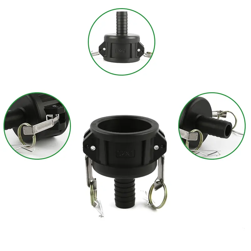 Camlock Fittings CT Factory Polypropylene Quick Coupling Camlock Fittings Type C Cam Lock Coupling