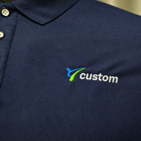 Polo de travail personnalisé avec logo brodé, prix bas, haute qualité, uniforme pour le personnel de l'entreprise, polo promotionnel pour hommes