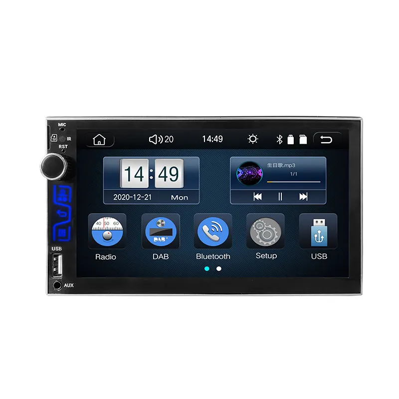 Máy Phát Thanh Xe Hơi 2 Din Bộ Đầu 2 Din Máy Phát Mp3 Mp5 CarPlay Fm Máy Phát Thanh Xe Hơi Âm Thanh Nổi Màn Hình Cảm Ứng HD 7 Inch BT Máy Phát Thanh Ô Tô