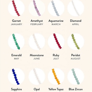 Colliers de mode personnalisés en acier inoxydable avec chaîne d'été, perles de pierre naturelle et perles de cristal colorées, style bohème - Product Image 3