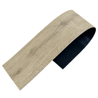 Revêtement de sol LVT personnalisé, carrelage vinyle de luxe à coller, carrelage vinyle de luxe à clipser, Piso LVT, auto-adhésif, grain de bois, sol en PVC