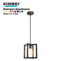 Luminaire suspendu de style farmhouse en bronze foncé, en stock aux États-Unis, luminaire suspendu pour cuisine, luminaire suspendu pour table à manger